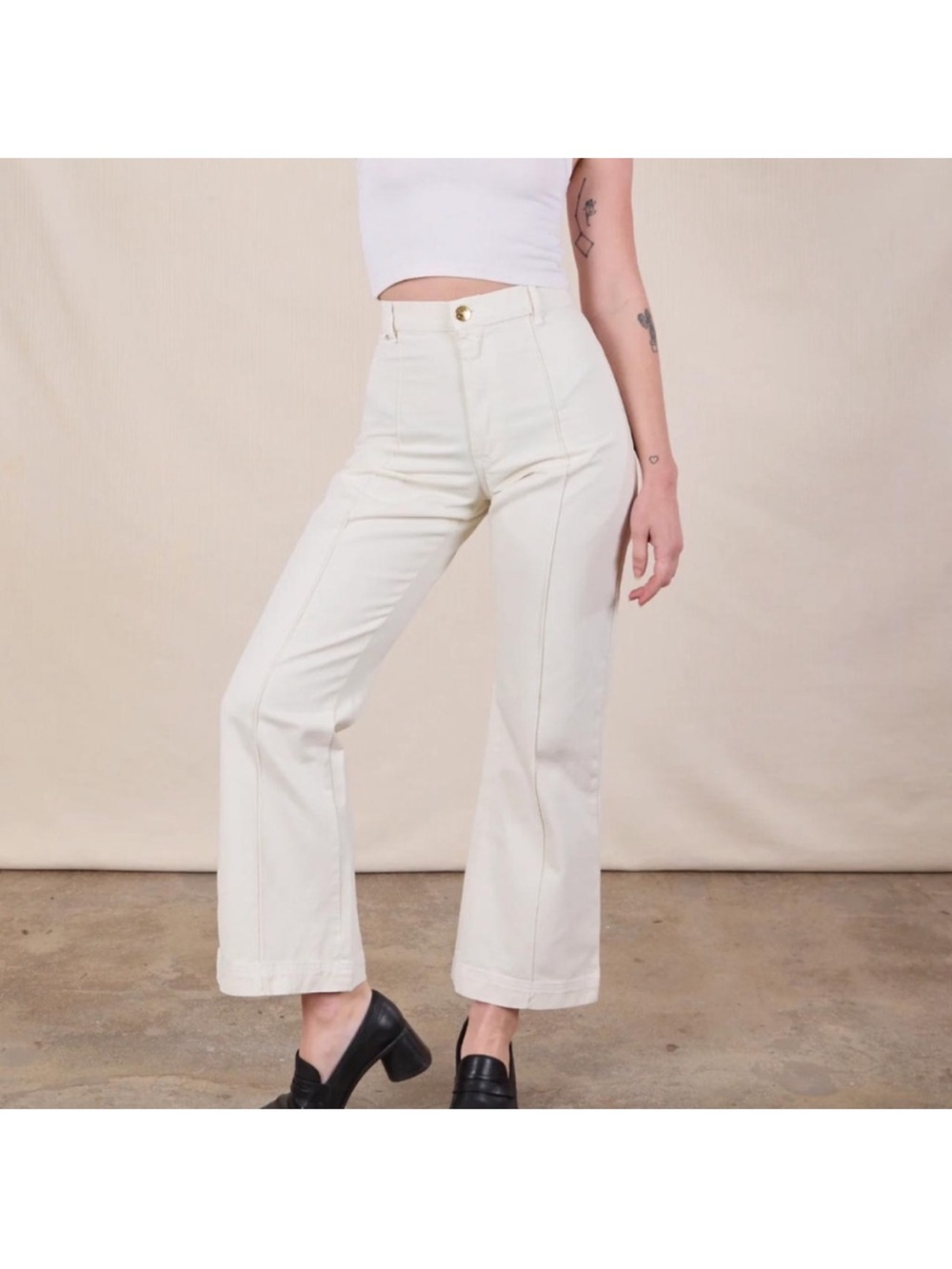 Big Bud Press Cream Western Pants